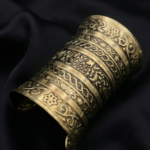 Embossed Brass Cuff