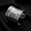 Lunar Swirl Statement Cuff