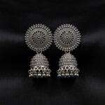 Aira Oxidized Jhumka
