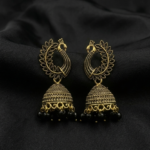 Majestic Peacock Jhumkas