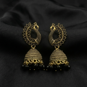 Majestic Peacock Jhumkas