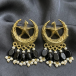 Crescent Star Earrings
