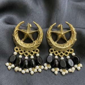 Crescent Star Earrings