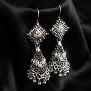 Geometric Jhumkas