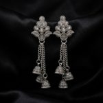 Tiered Chain Jhumkas