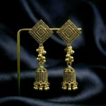 Rhombus Jhumkas