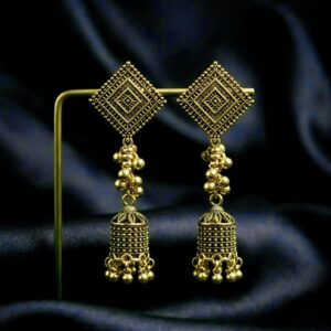 Rhombus Jhumkas