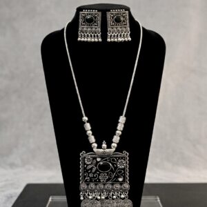 Oxidized Silver Heirloom Set
