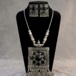 Starburst Oxidized Maala Set