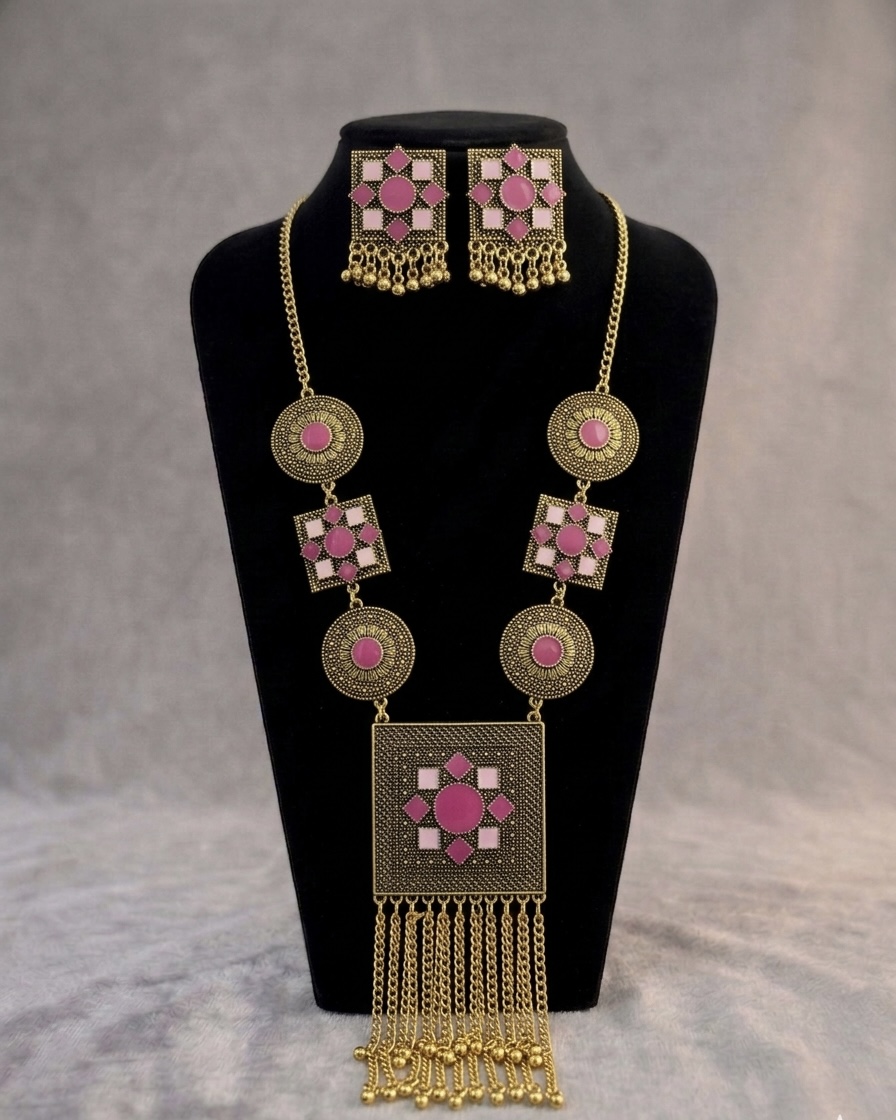 Blush Mosaic Maala Set