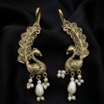 Golden Mayur Pearl-Drop