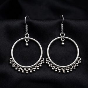 Ghungroo Charm Hoops