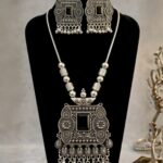 Oxidized Silver Armour Set