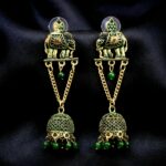 Green Elephant Charms