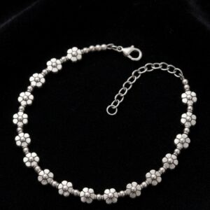Floral Bloom Anklet