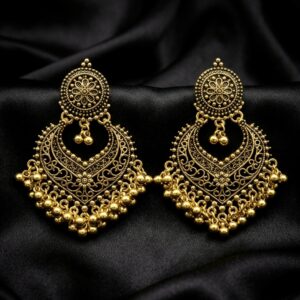 Golden Filigree Chandbalis