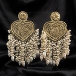 Regal Heart Pearl Drops