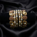 Pearl Handmade Kada Set