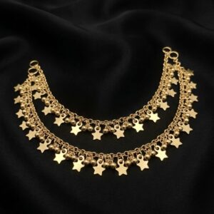 Gold Starlight Layered Payal