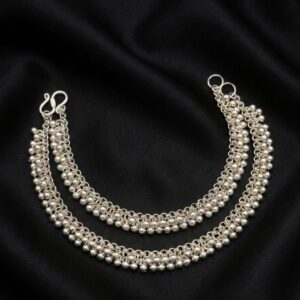 Dual Layer Silver Payal