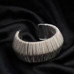 Silver Geometric Cuff