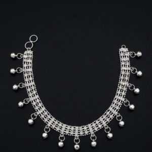 Silver Royal Kashmiri Anklet
