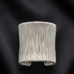 Silver Luxe Stack Cuff