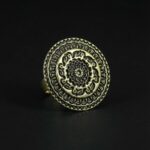 Ornate Medallion Ring