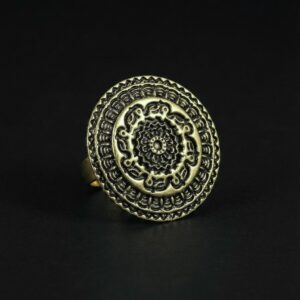 Ornate Medallion Ring
