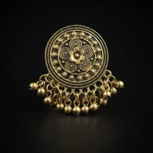Floral Fringe Ring